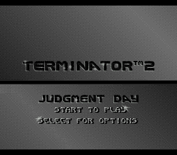 Terminator 2 - Judgment Day Title Screen